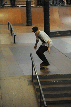I like the late turn into Yonis' nollie frontside